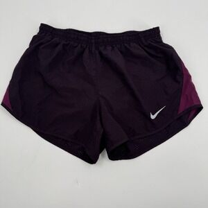 Nike Dri-fit‎ Purple Athletic Shorts Running Work Out Womens Small 921524-652